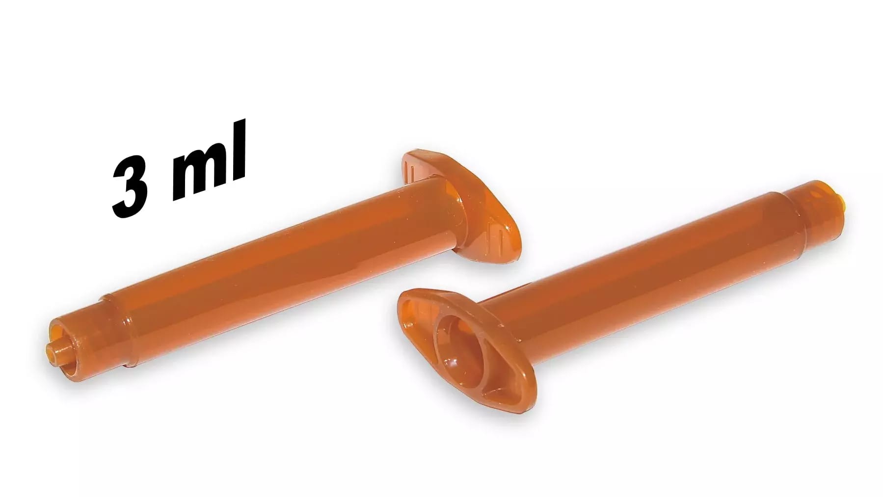 Dávkovací kartuše 3ml jantarová - UV nepropustná