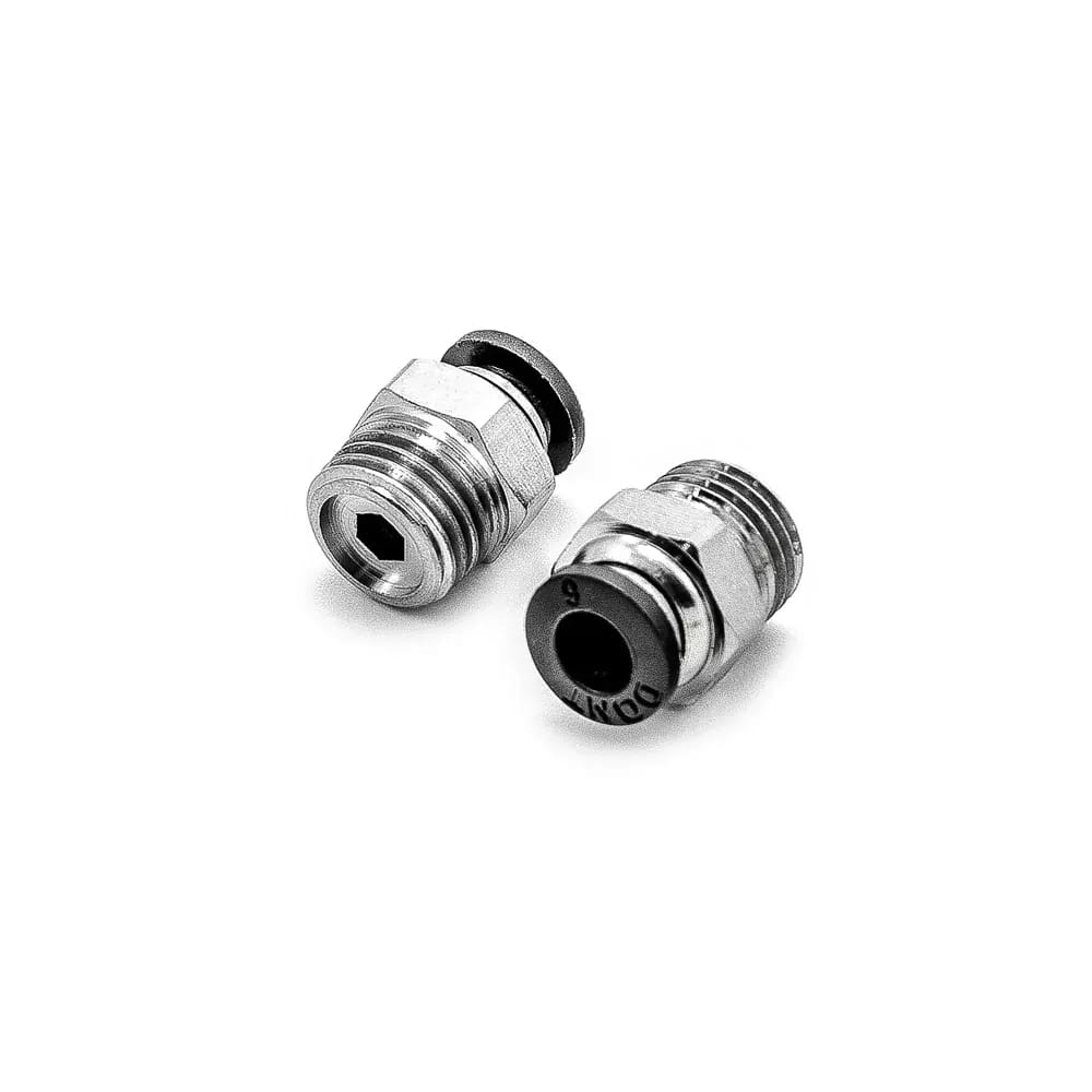 Konektor John Guest 1/4\" 6mm s vnějším závitem G 1/4\"