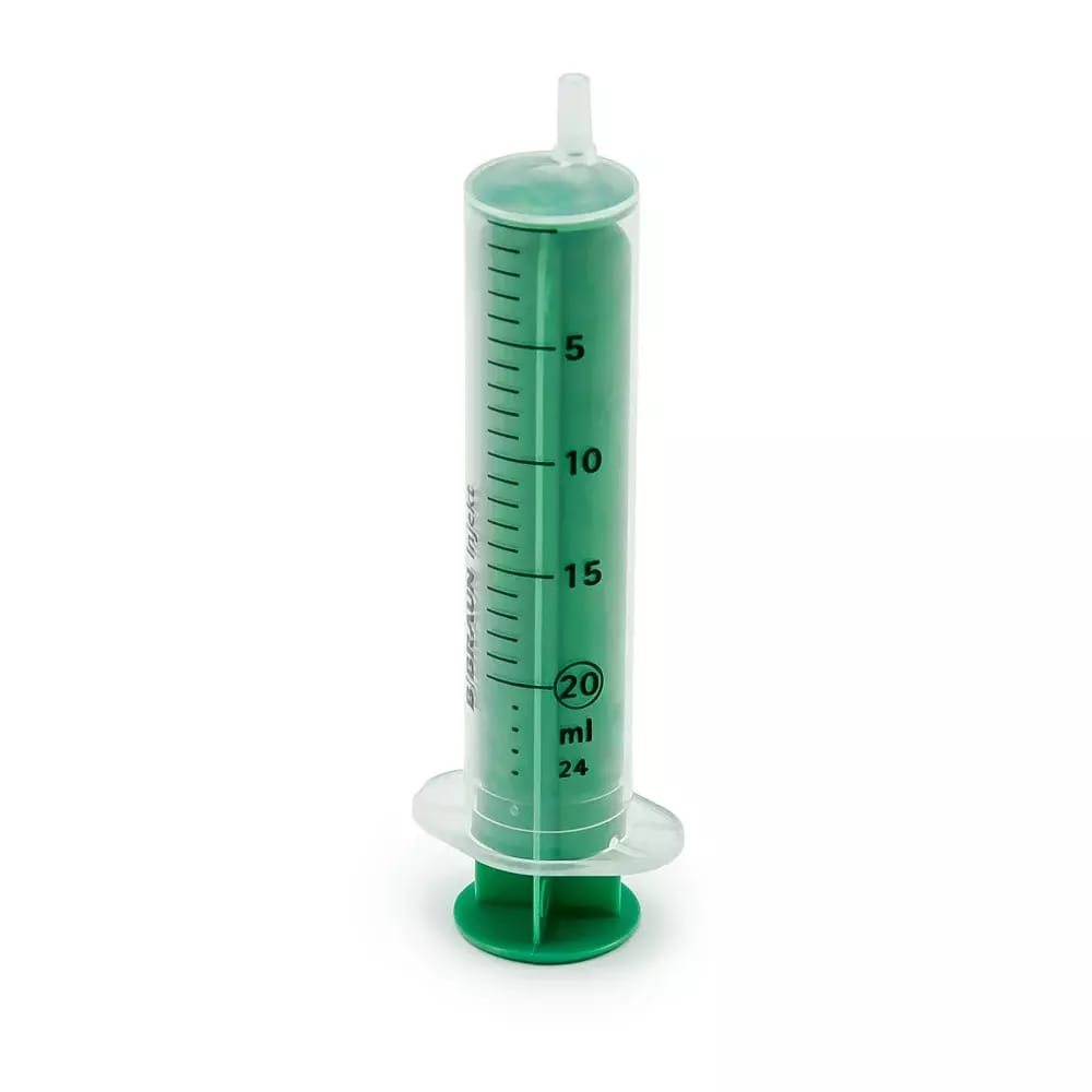 Kartuše s ručním pístem transparentní 20ml