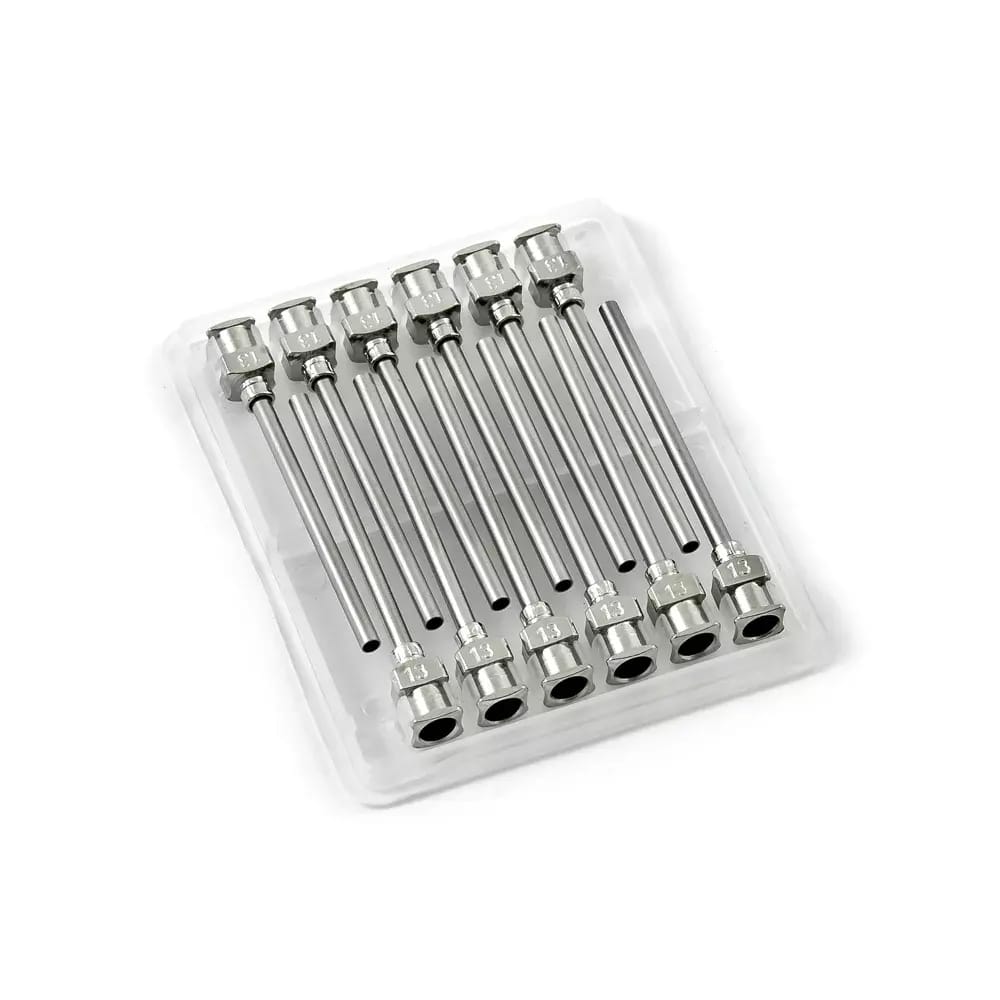 Nerezové dávkovací jehly 13G 1,5\" set 12ks