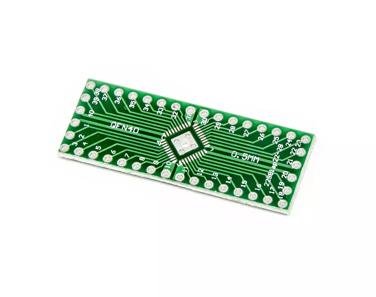 SMD redukce z QFN32 QFN40 na DIP32 a DIP40 2.54mm