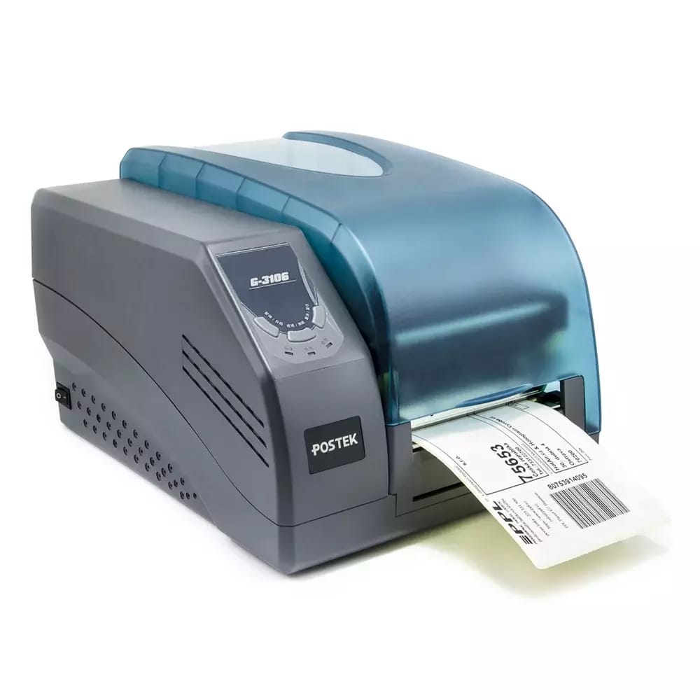 Termotransferová tiskárna Postek G-3106 s rozlišením 300DPI