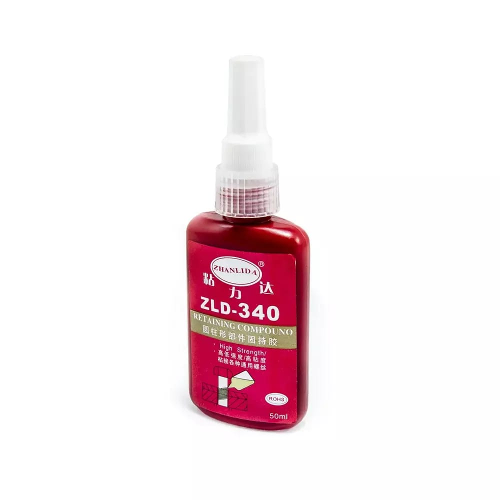 Anaerobní lepidlo (zajišťovač) na šrouby a závity ZLD-340, těsnící čiré 50ml