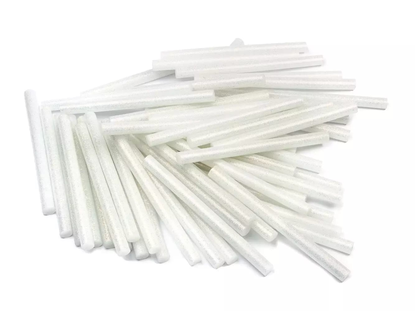 Náplně do tavné pistole mléčná s glitry (třpytivá) průměr 11mm, 1kg