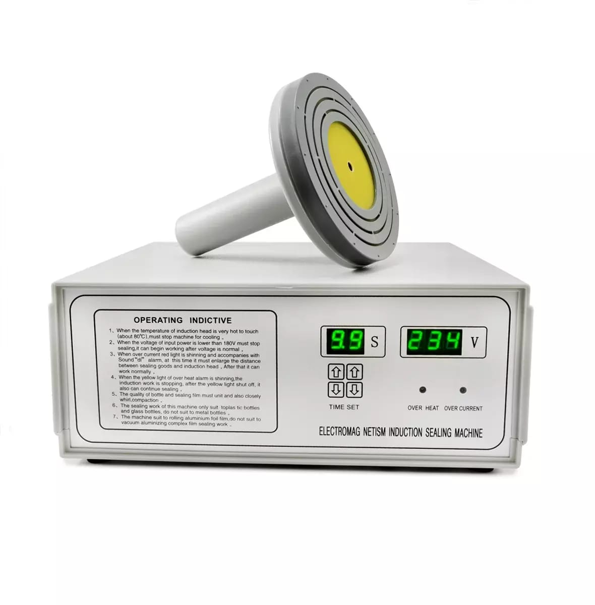 Indukční víčkovačka 60-130mm (zátkovačka) DGYF-500C