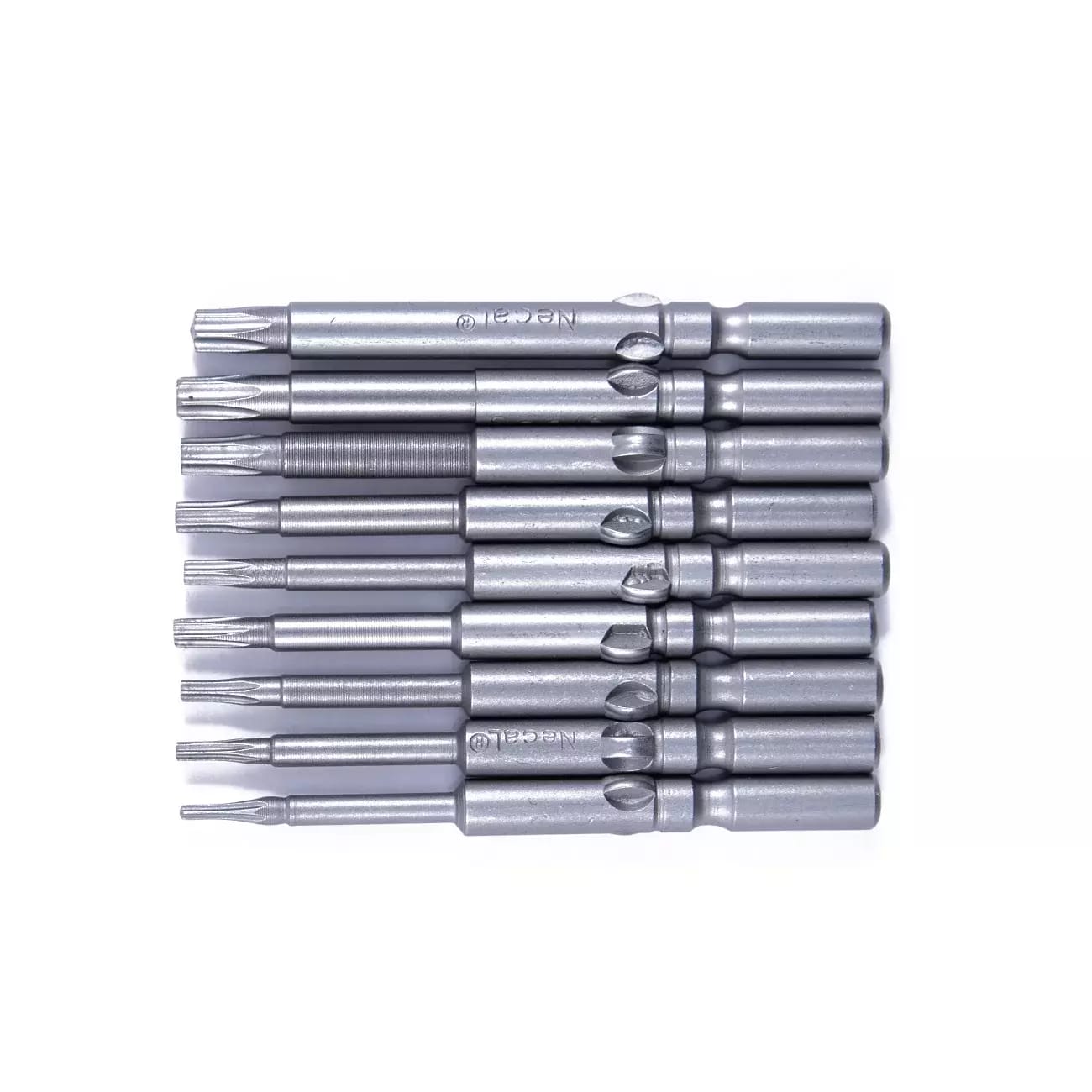 Set 9ks bitů HIOS H5(∅5) Torx bitů T5-T25 - 60mm