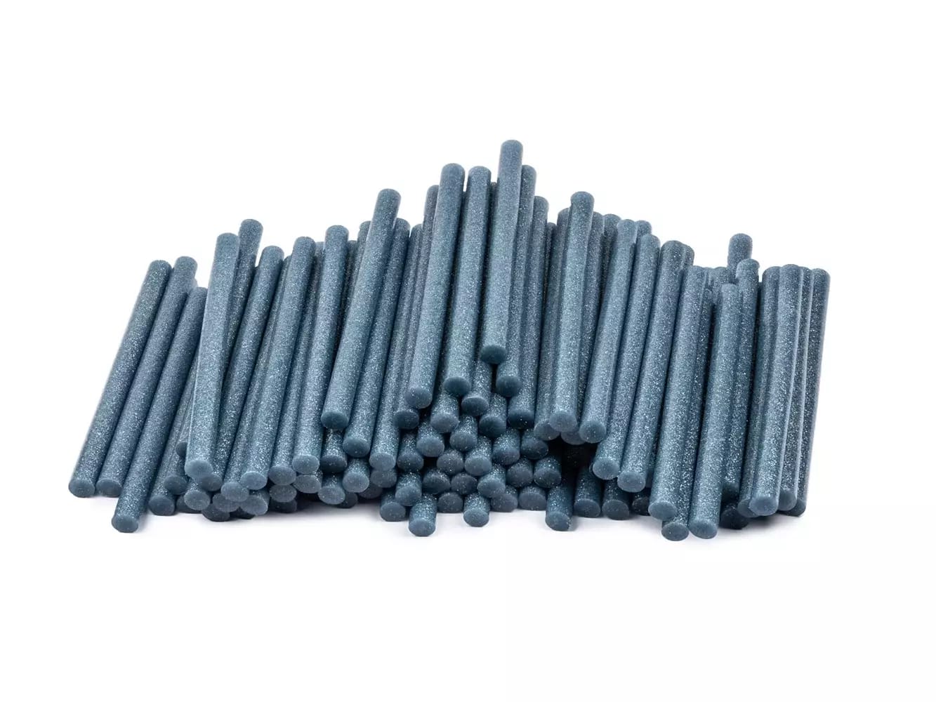 Náplně do tavné pistole modrošedá s glitry (třpytivá) průměr 11mm, 1kg