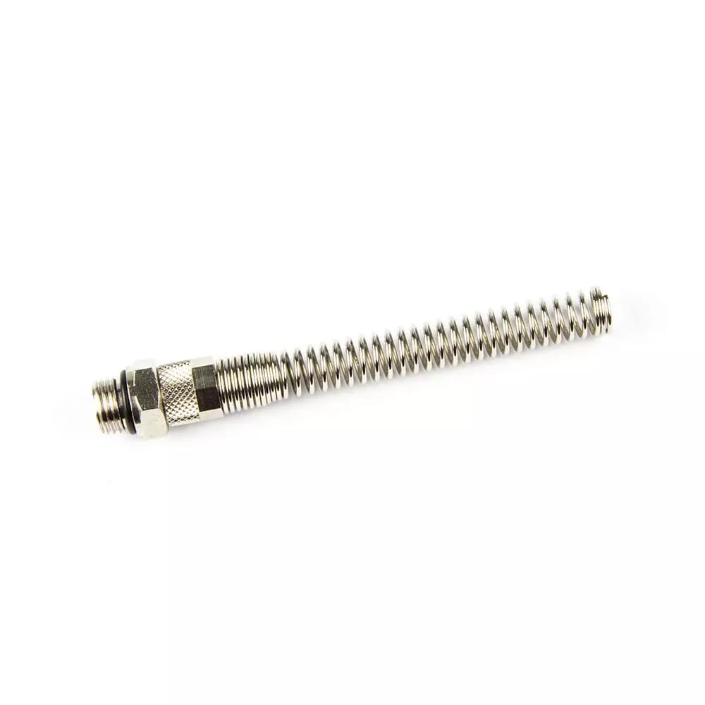 Koncovka 1/4\" s ochranou pružinou 8/6 mm