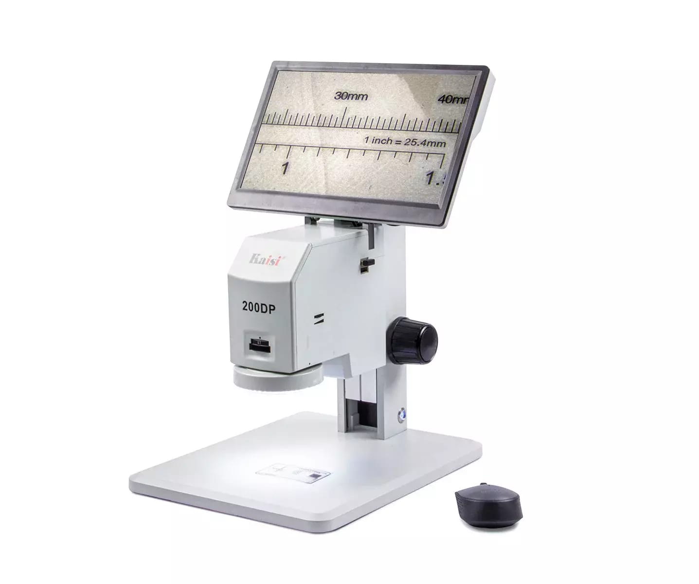 Digitální měřící mikroskop Kaisi 200DP s 12\"LCD monitorem