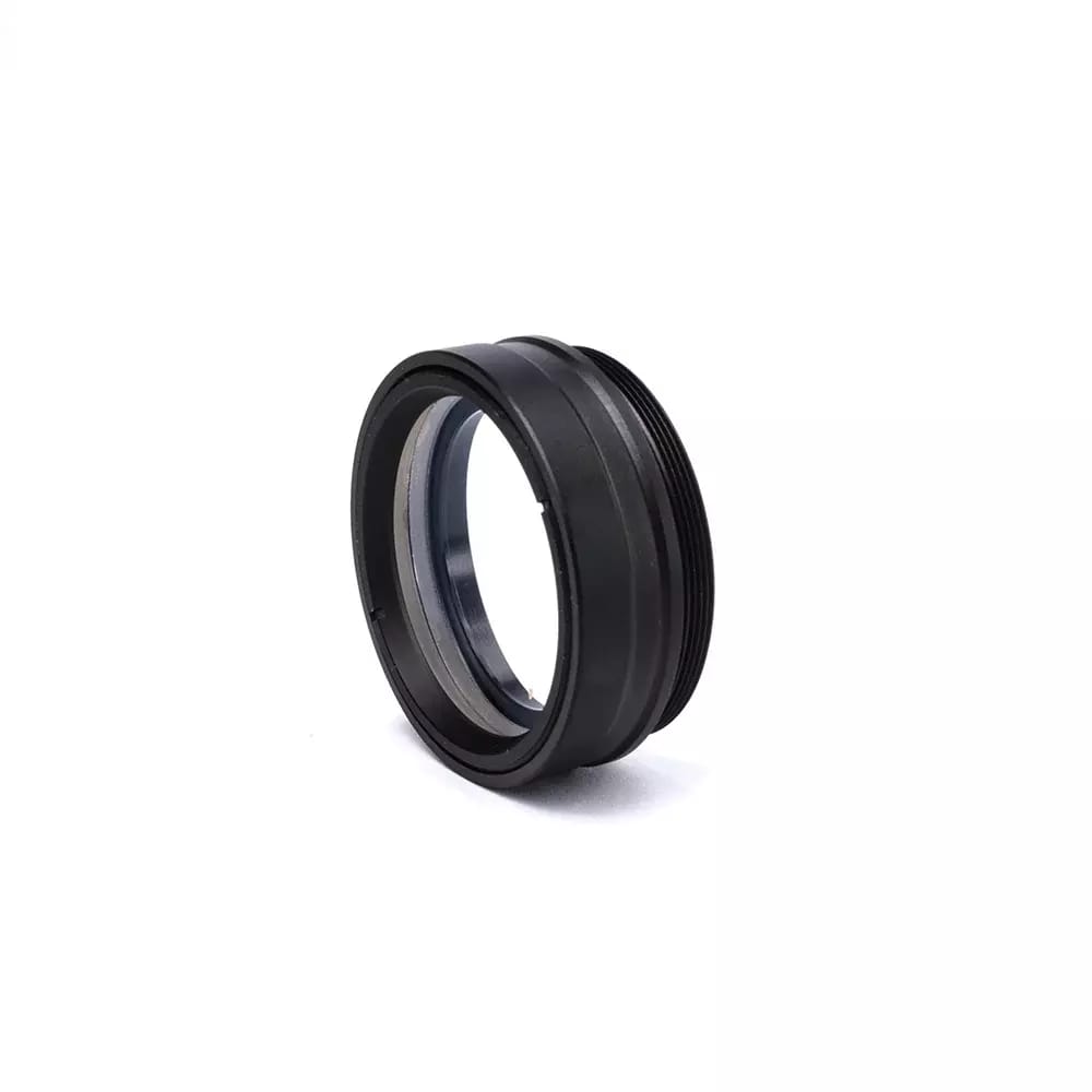 Kovová předsádka / ochranné sklo pro mikroskopy vnější závit 42mm