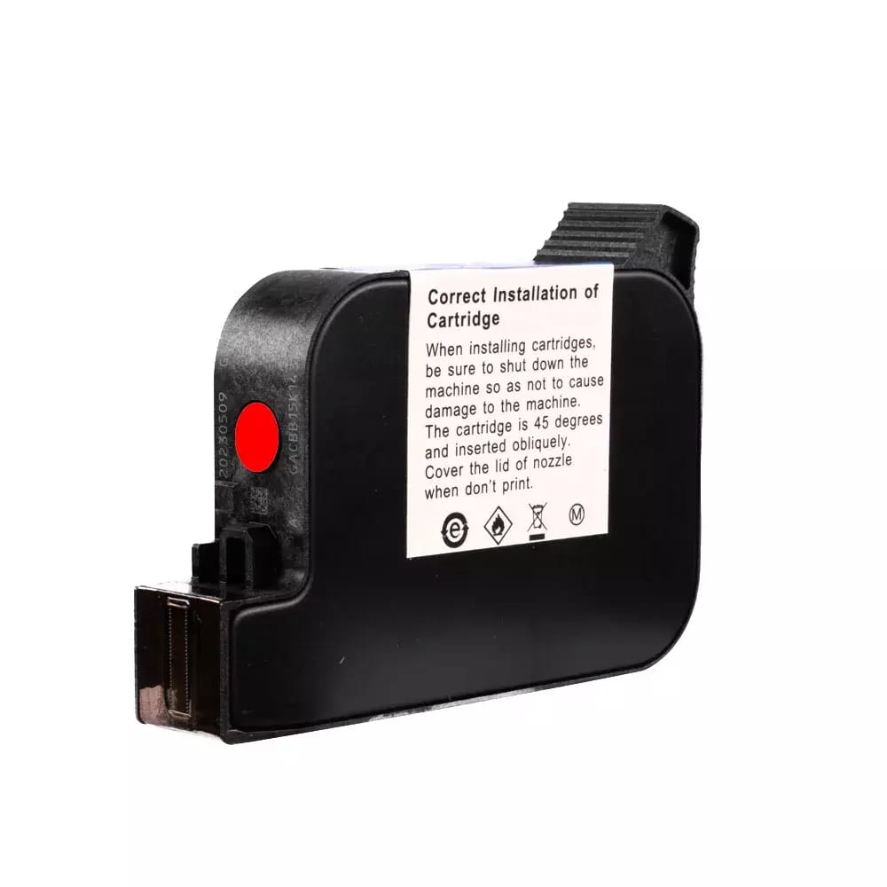 Inkoustová solvent cartridge  YAOMATEC 42ml - červená